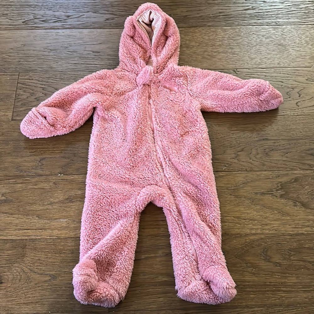 Just One You by Carters - 9 Mo Rose Hooded Footsie Fleece